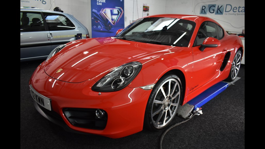 Porsche Cayman Paintwork Correction And Ceramic Coating